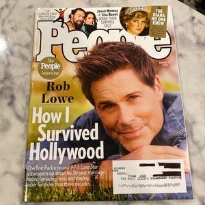 People Magazine - January 31 2022 - Rob Lowe - Jason Momoa & Lisa Bonet - Diana